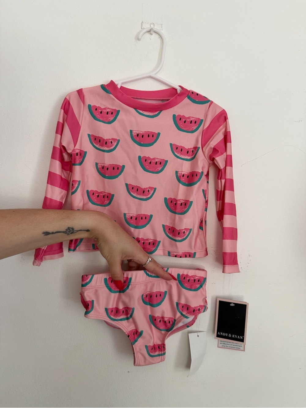 NWT Andy & Evan Watermelon Swim Set